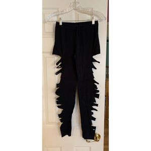 American apparel cut out leggings